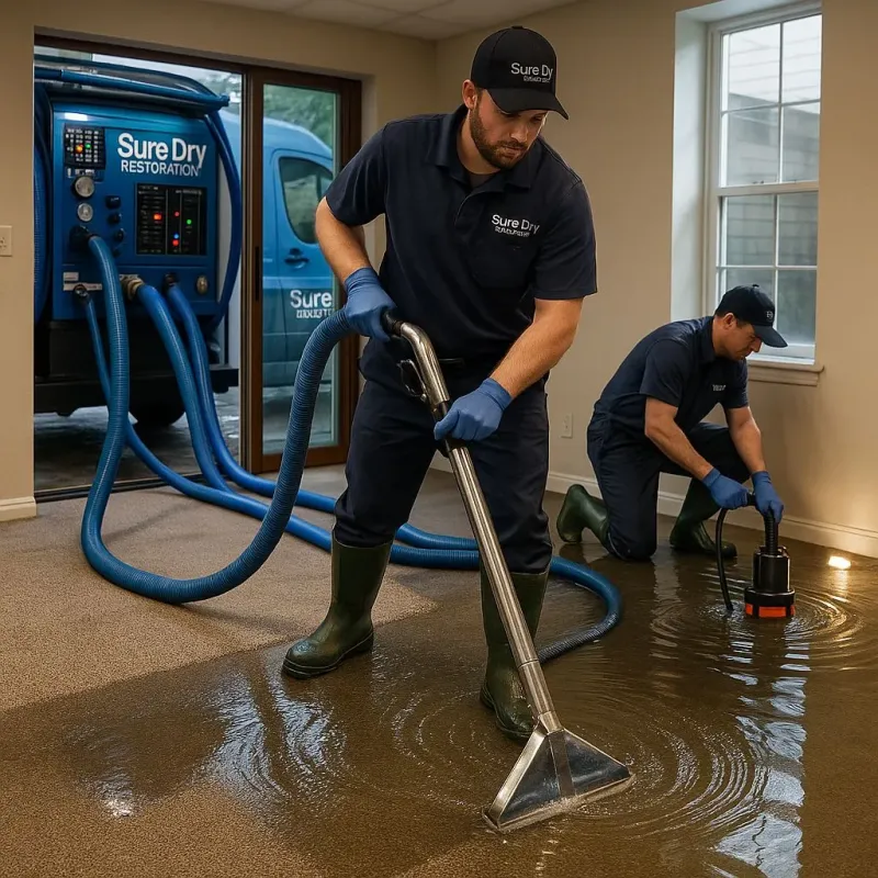 Water Extraction and Removal process in Country Walk, FL